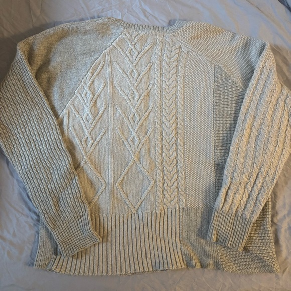 Wool Mixed Cable Knit Sweater - Picture 3 of 3